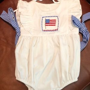 Stitchy Fix- American Flag outfit, 12 month